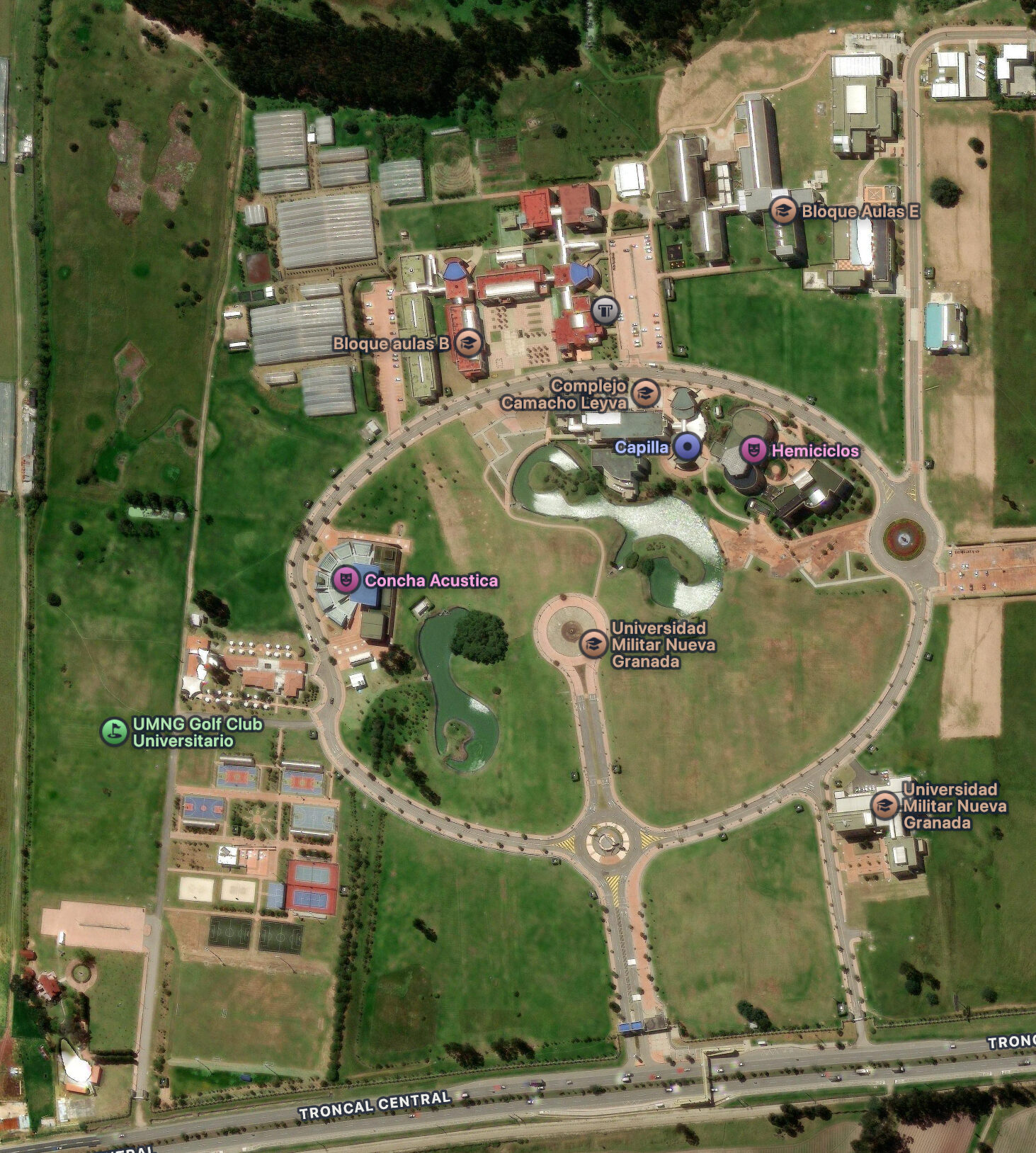 Mapa Campus